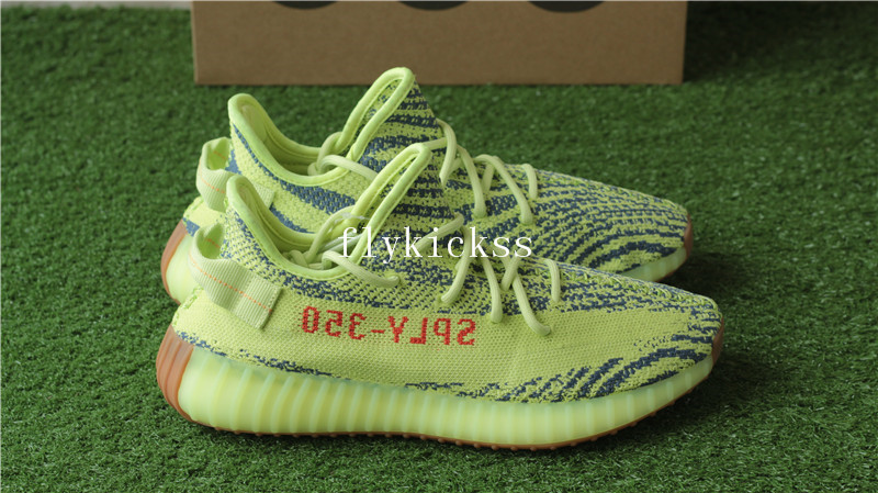 Final Correct Version Yeezy Boost 350 V2 Semi Frozen Yellow